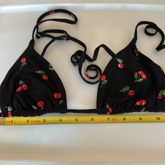 NWT We Wore What Cooper Cherry Bikini Top 🍒 - Picture 7 of 8
